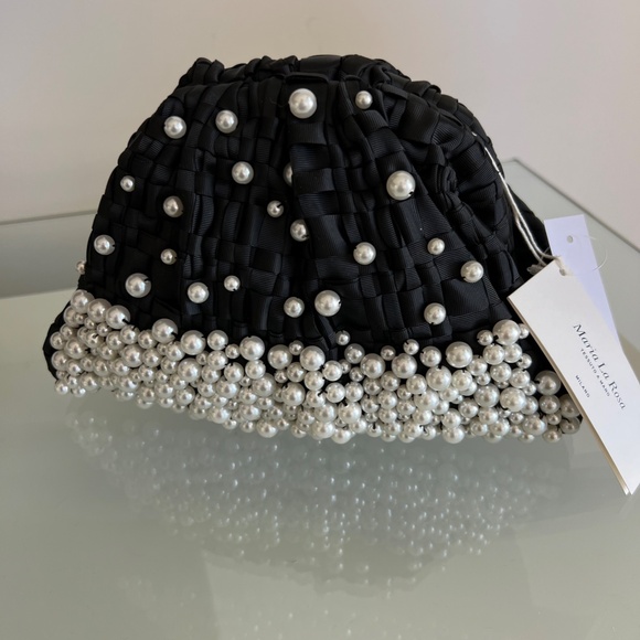 MARIA LA ROSA Milano Pearl Mini Game Bag - Picture 8 of 11